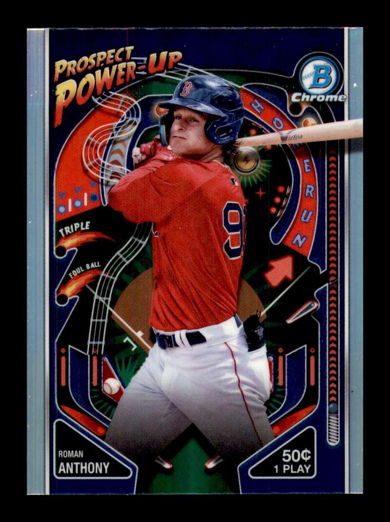 Load image into Gallery viewer, 2024 Bowman Prospect Power-Up Roman Anthony #PP-13 Boston Red Sox Image 1
