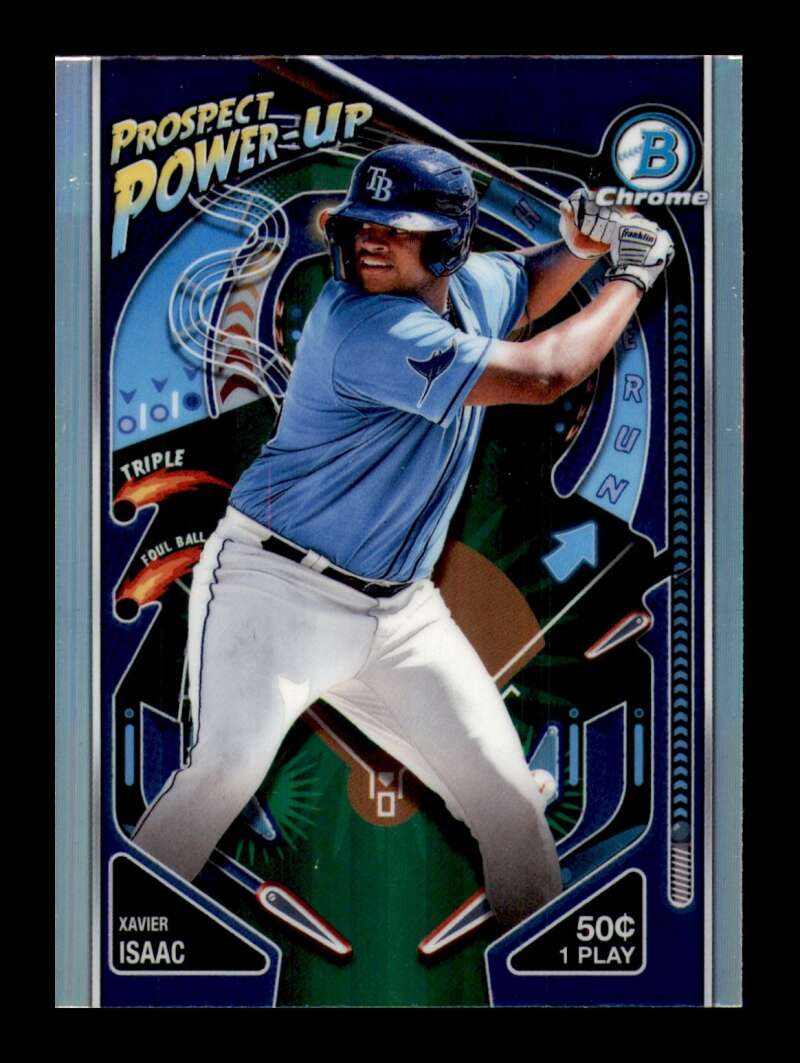 Load image into Gallery viewer, 2024 Bowman Prospect Power-Up Xavier Isaac #PP-15 Tampa Bay Rays Image 1
