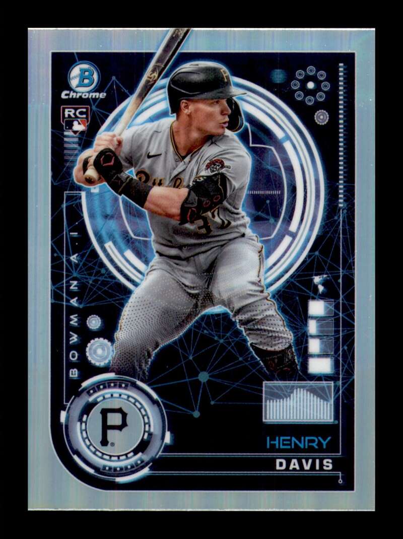 Load image into Gallery viewer, 2024 Bowman AI Henry Davis #BAI-2 Pittsburgh Pirates Rookie RC Image 1
