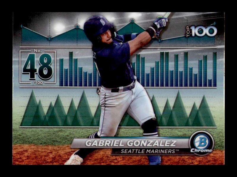 Load image into Gallery viewer, 2024 Bowman Top 100 Gabriel Gonzalez #BTP-48 Seattle Mariners  Image 1
