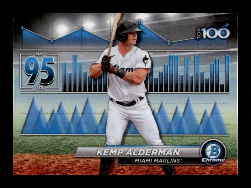 Load image into Gallery viewer, 2024 Bowman Top 100 Kemp Alderman #BTP-95 Miami Marlins  Image 1
