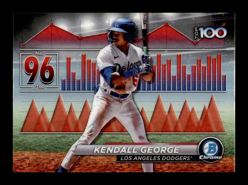 Load image into Gallery viewer, 2024 Bowman Top 100 Kendall George #BTP-96 Los Angeles Dodgers  Image 1
