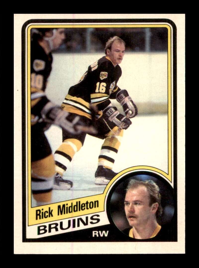 Load image into Gallery viewer, 1984-85 O-Pee-Chee Rick Middleton #9 Boston Bruins NM Near Mint Image 1
