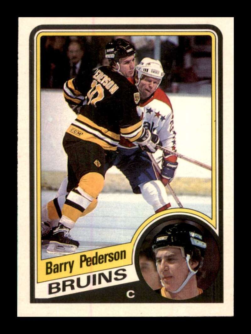 Load image into Gallery viewer, 1984-85 O-Pee-Chee Barry Pederson #14 Boston Bruins NM Near Mint Image 1
