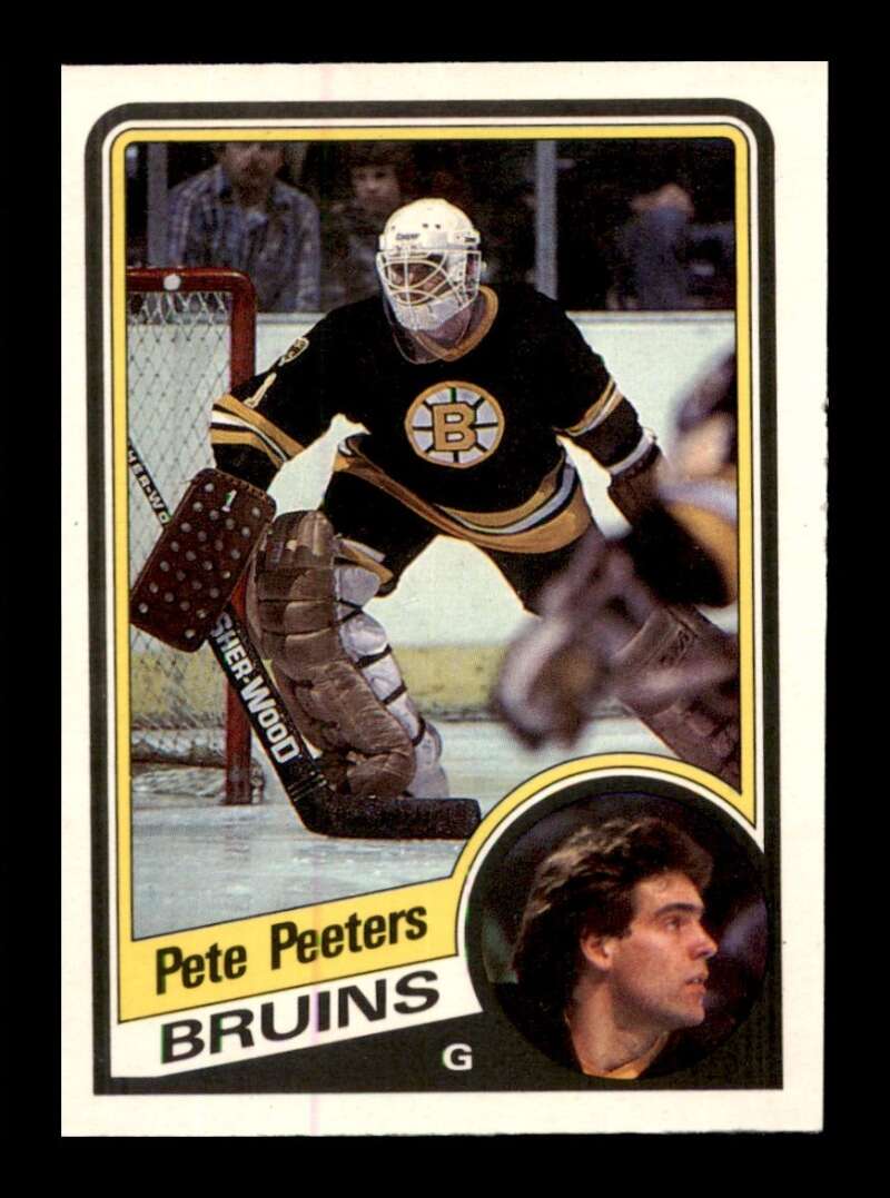 Load image into Gallery viewer, 1984-85 O-Pee-Chee Pete Peeters #15 Boston Bruins NM Near Mint Image 1
