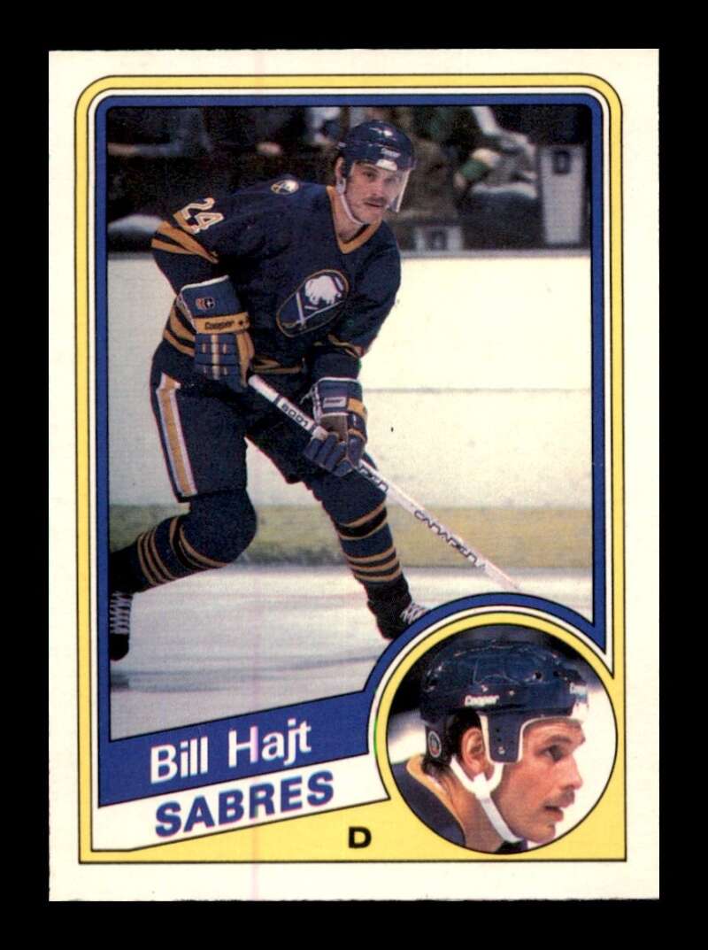 Load image into Gallery viewer, 1984-85 O-Pee-Chee Bill Hajt #21 Buffalo Sabres NM Near Mint Image 1
