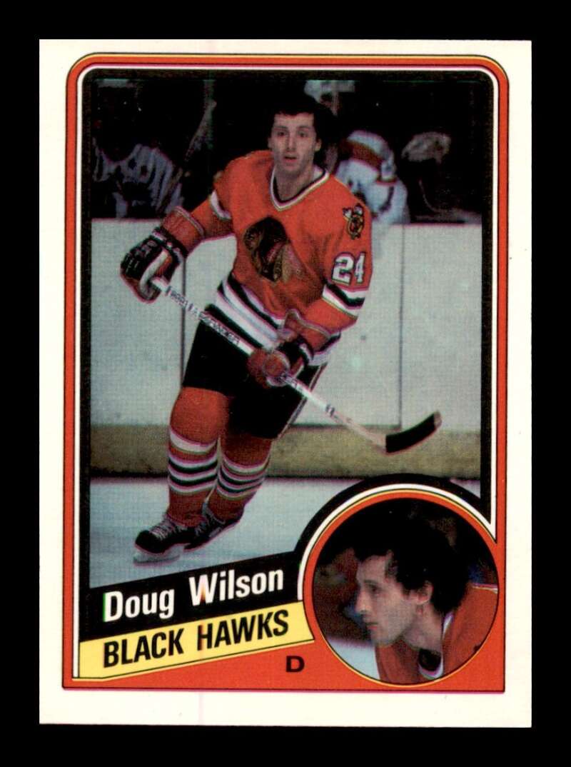 Load image into Gallery viewer, 1984-85 O-Pee-Chee Doug Wilson #48 Chicago Blackhawks NM Near Mint Image 1
