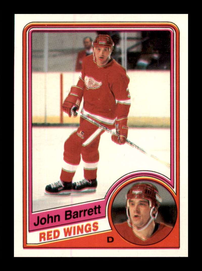 Load image into Gallery viewer, 1984-85 O-Pee-Chee John Barrett #49 Detroit Red Wings NM Near Mint Image 1
