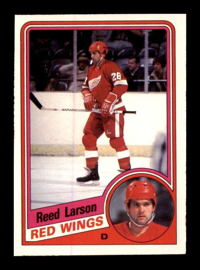 Load image into Gallery viewer, 1984-85 O-Pee-Chee Reed Larson #58 Detroit Red Wings NM Near Mint Image 1
