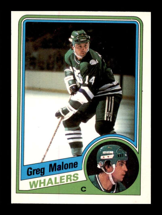 1984-85 O-Pee-Chee Greg Malone 