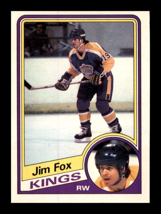 1984-85 O-Pee-Chee Jim Fox 
