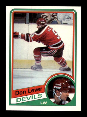 1984-85 O-Pee-Chee Don Lever 