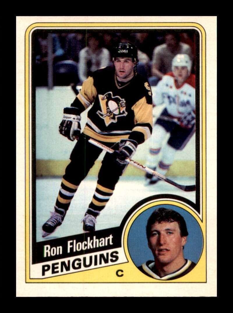 Load image into Gallery viewer, 1984-85 O-Pee-Chee Ron Flockhart #174 Pittsburgh Penguins NM Near Mint Image 1
