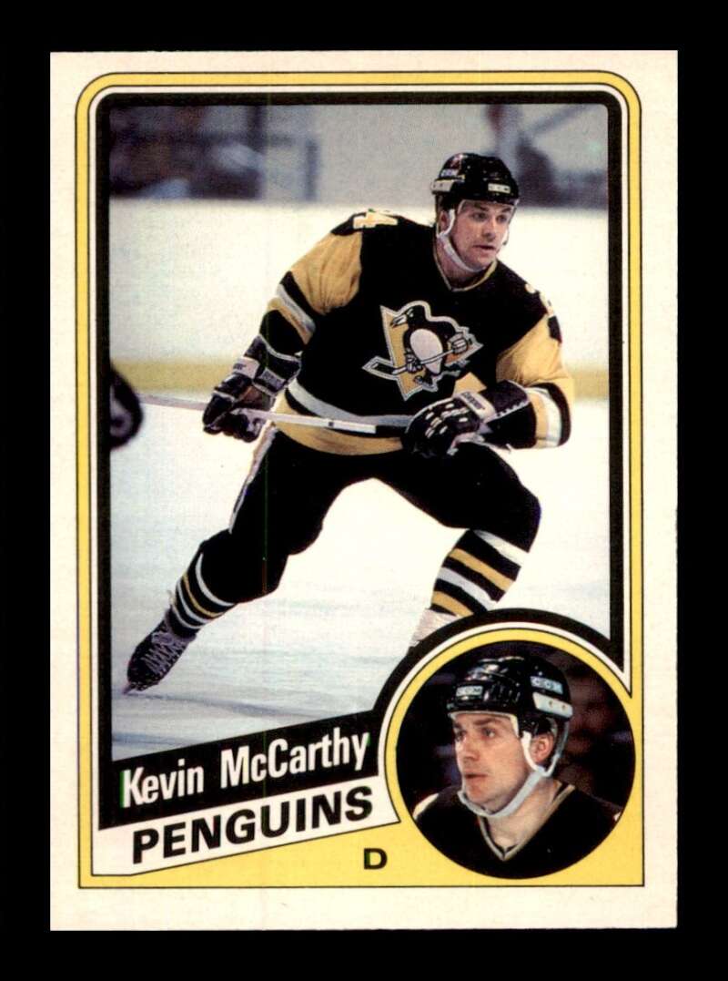 Load image into Gallery viewer, 1984-85 O-Pee-Chee Kevin McCarthy #178 Pittsburgh Penguins NM Near Mint Image 1
