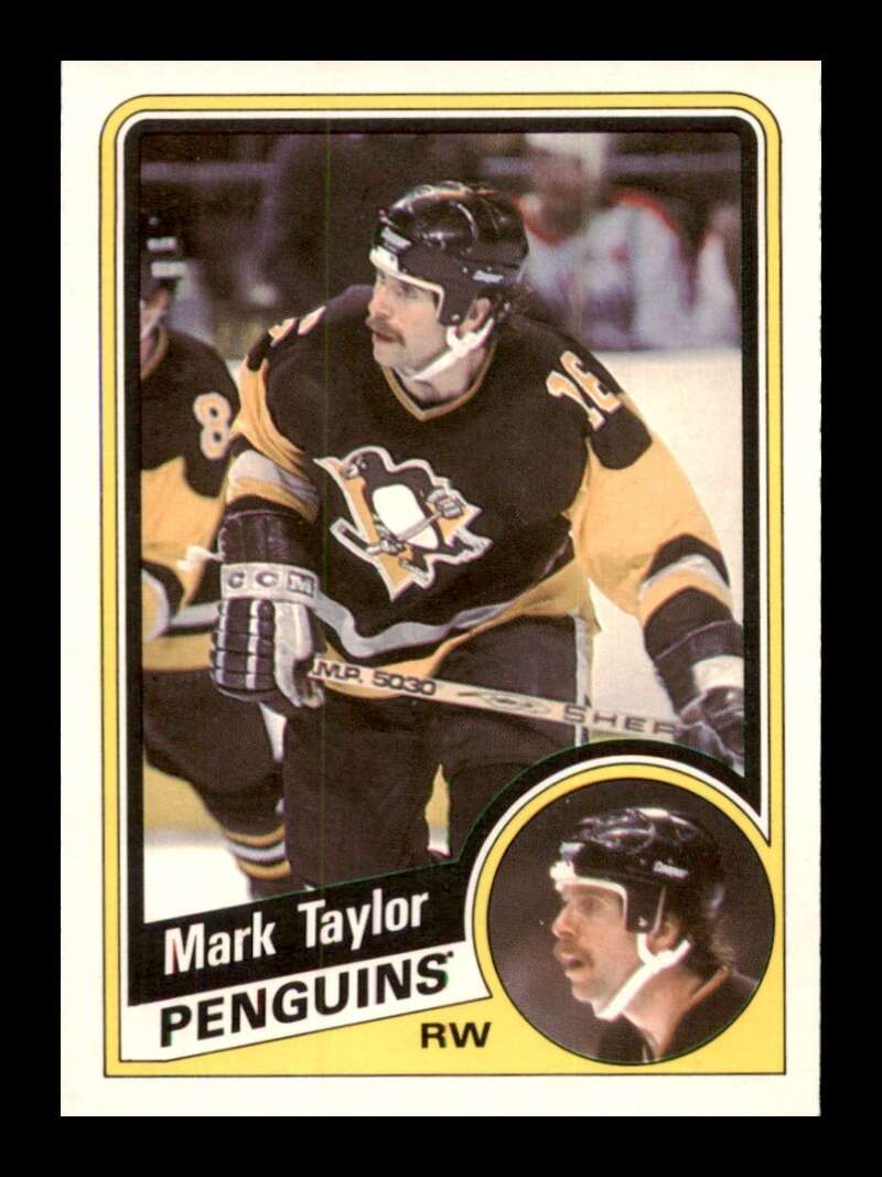 Load image into Gallery viewer, 1984-85 O-Pee-Chee Mark Taylor #180 Pittsburgh Penguins NM Near Mint Image 1
