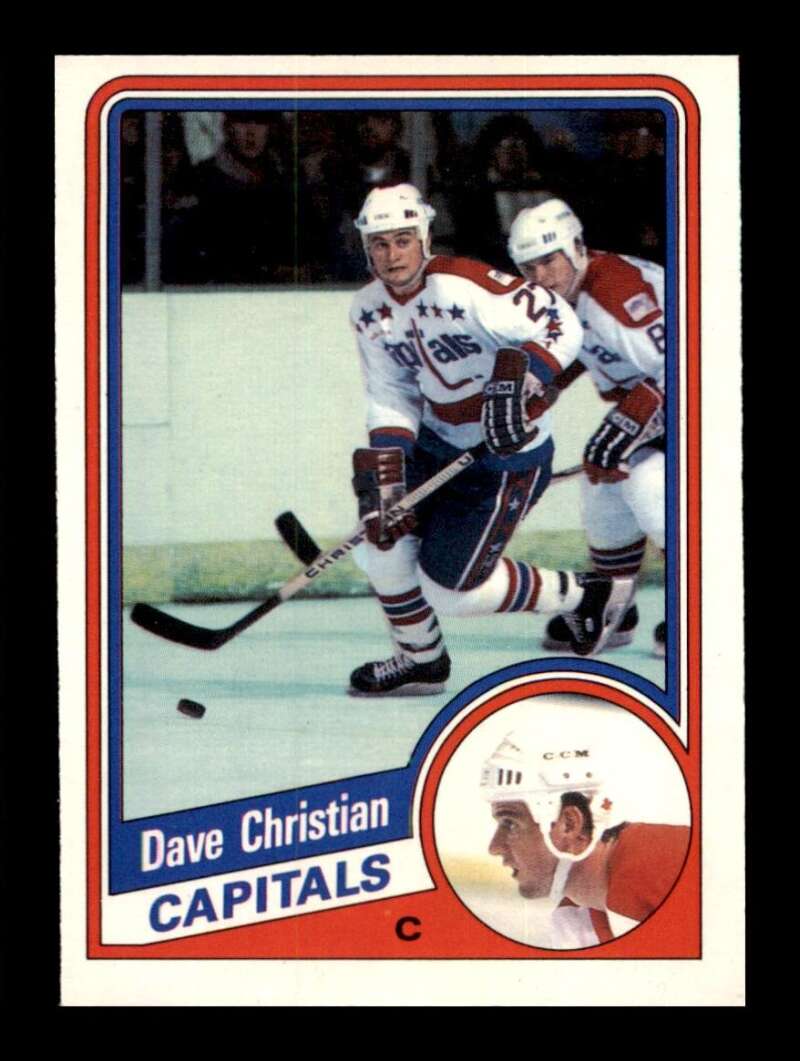 Load image into Gallery viewer, 1984-85 O-Pee-Chee Dave Christian #195 Washington Capitals NM Near Mint Image 1
