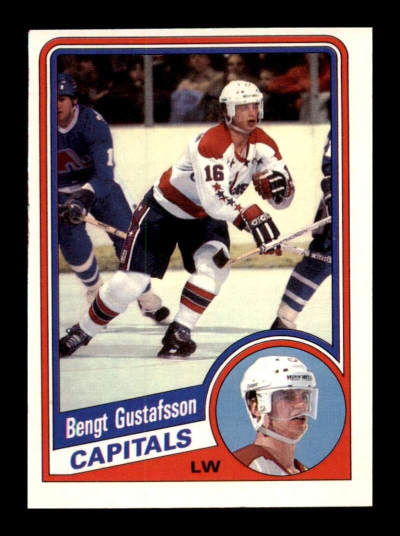 Load image into Gallery viewer, 1984-85 O-Pee-Chee Bengt Gustafsson #198 Washington Capitals NM Near Mint Image 1
