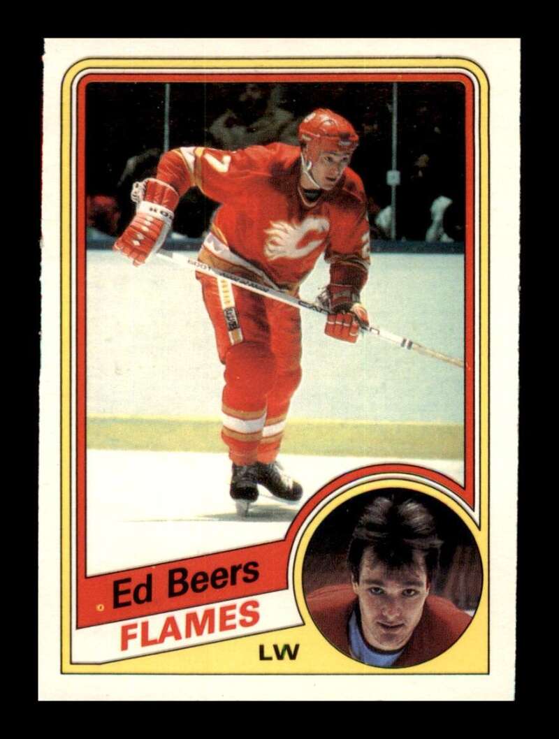 Load image into Gallery viewer, 1984-85 O-Pee-Chee Ed Beers #219 Calgary Flames NM Near Mint Image 1
