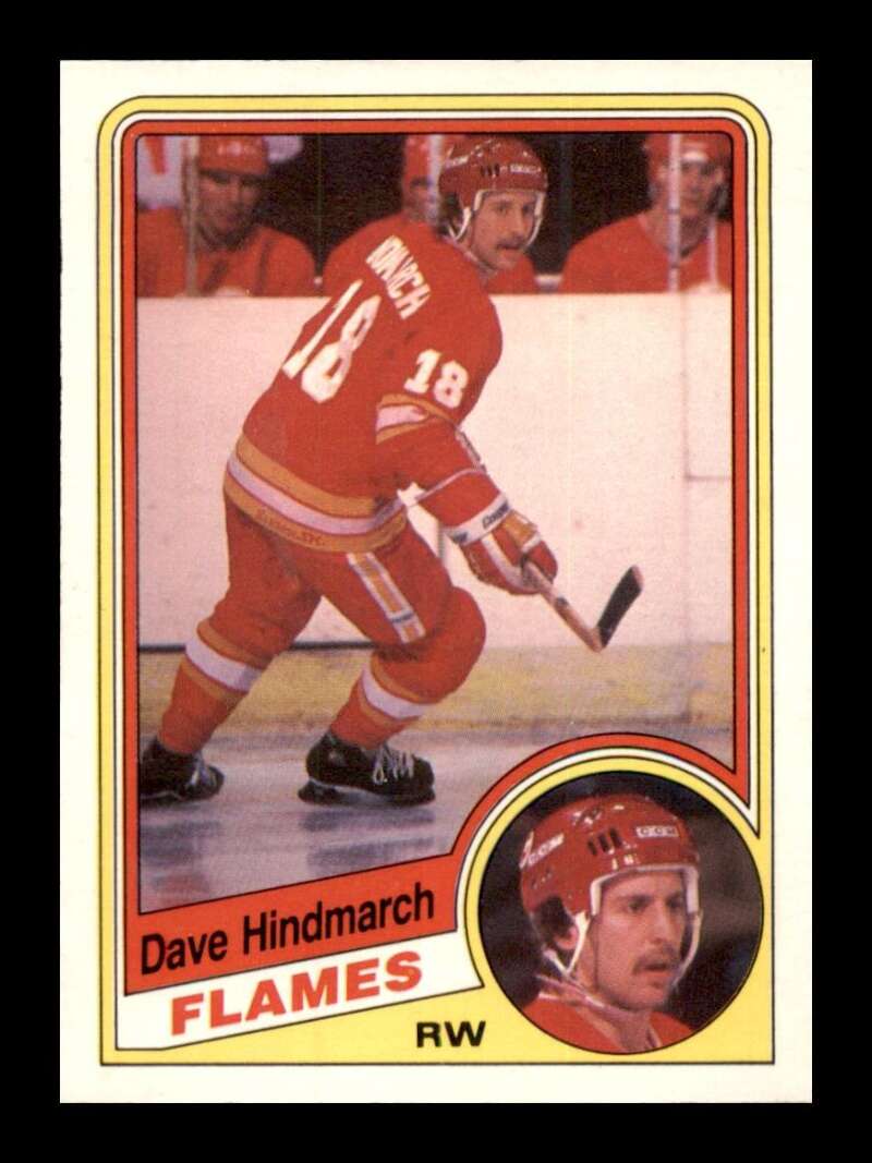 Load image into Gallery viewer, 1984-85 O-Pee-Chee Dave Hindmarch #224 Calgary Flames NM Near Mint Image 1
