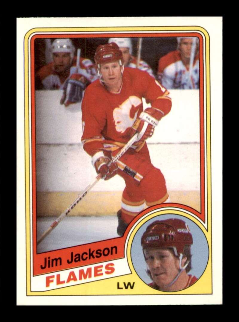 Load image into Gallery viewer, 1984-85 O-Pee-Chee Jim Jackson #225 Calgary Flames NM Near Mint Image 1
