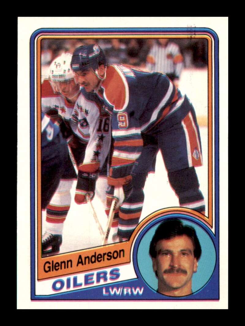Load image into Gallery viewer, 1984-85 O-Pee-Chee Glenn Anderson #238 Edmonton Oilers NM Near Mint Image 1

