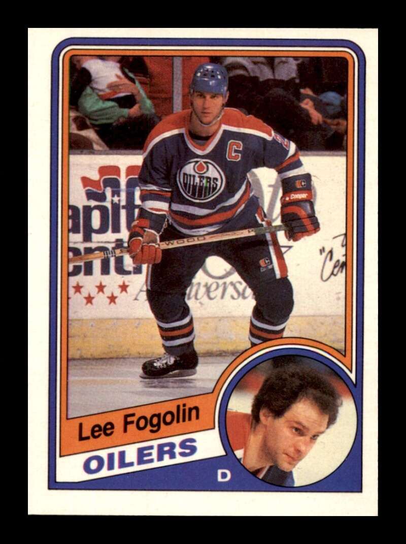 Load image into Gallery viewer, 1984-85 O-Pee-Chee Lee Fogolin #240 Edmonton Oilers NM Near Mint Image 1
