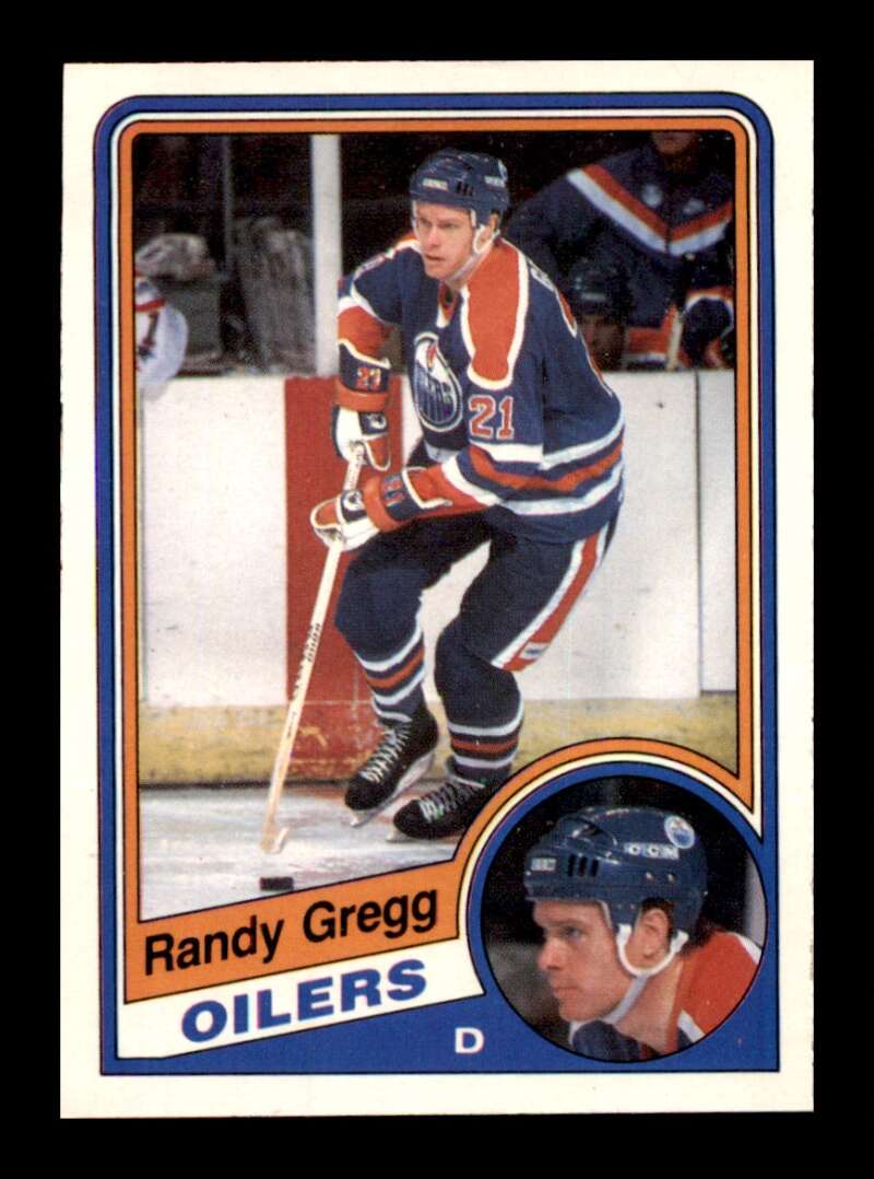 Load image into Gallery viewer, 1984-85 O-Pee-Chee Randy Gregg #242 Edmonton Oilers NM Near Mint Image 1
