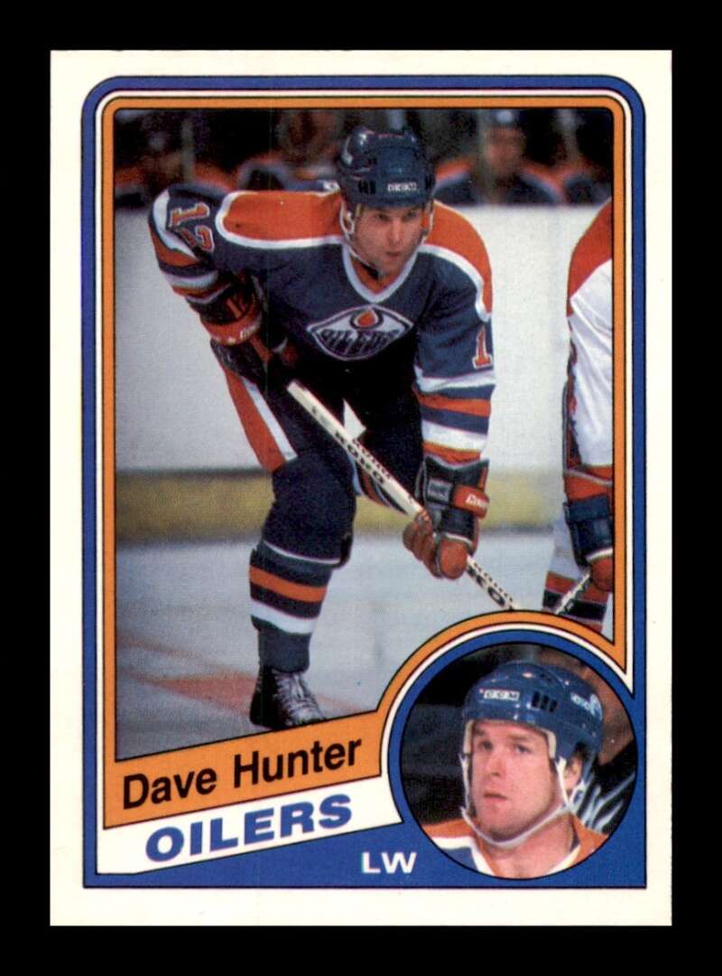 Load image into Gallery viewer, 1984-85 O-Pee-Chee Dave Hunter #246 Edmonton Oilers NM Near Mint Image 1
