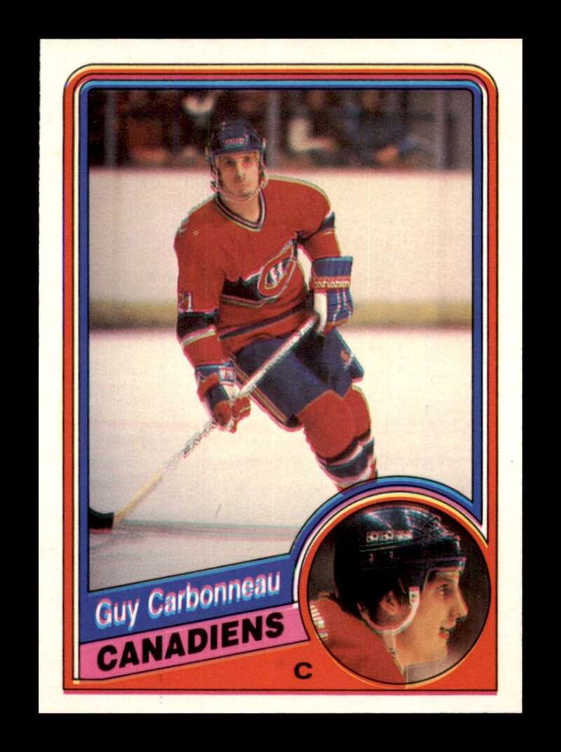 Load image into Gallery viewer, 1984-85 O-Pee-Chee Guy Carbonneau #257 Montreal Canadiens NM Near Mint Image 1
