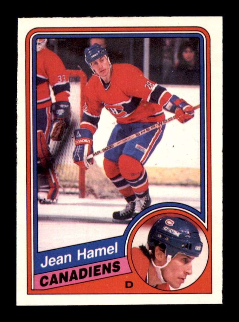Load image into Gallery viewer, 1984-85 O-Pee-Chee Jean Hamel #263 Montreal Canadiens NM Near Mint Image 1
