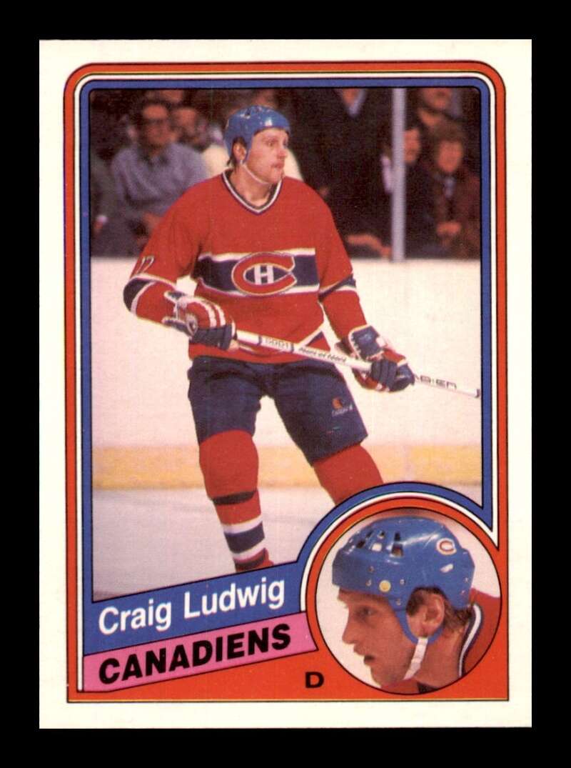 Load image into Gallery viewer, 1984-85 O-Pee-Chee Craig Ludwig #265 Montreal Canadiens NM Near Mint Image 1
