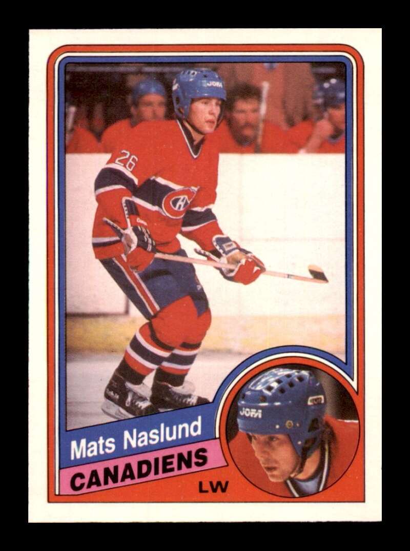 Load image into Gallery viewer, 1984-85 O-Pee-Chee Mats Naslund #267 Montreal Canadiens NM Near Mint Image 1
