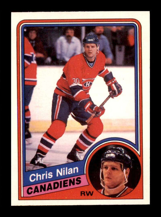 1984-85 O-Pee-Chee Chris Nilan