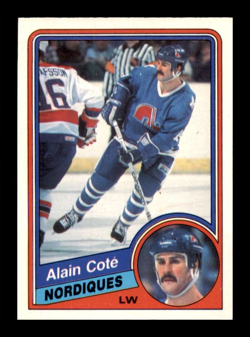 Load image into Gallery viewer, 1984-85 O-Pee-Chee Alain Cote #278 Quebec Nordiques NM Near Mint Image 1
