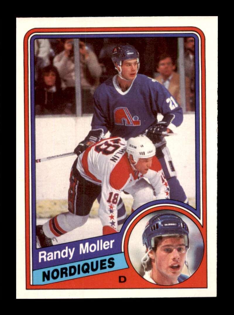 Load image into Gallery viewer, 1984-85 O-Pee-Chee Randy Moller #284 Quebec Nordiques NM Near Mint Image 1
