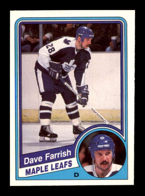 1984-85 O-Pee-Chee Dave Farrish 