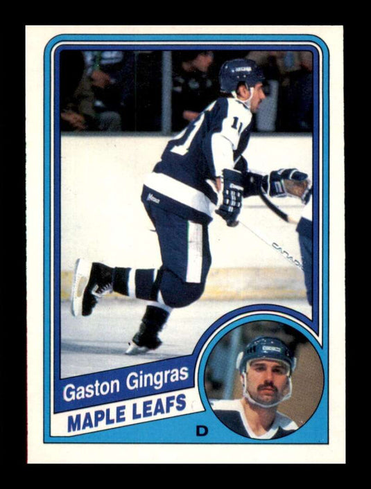 1984-85 O-Pee-Chee Gaston Gingras 