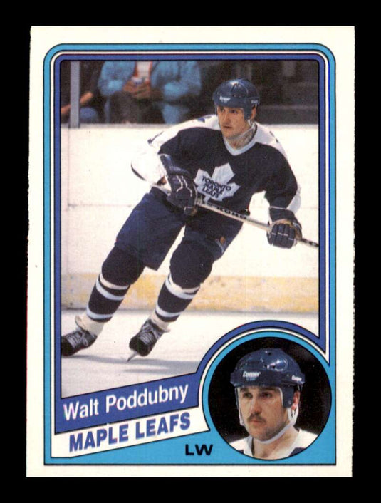 1984-85 O-Pee-Chee Walt Poddubny 