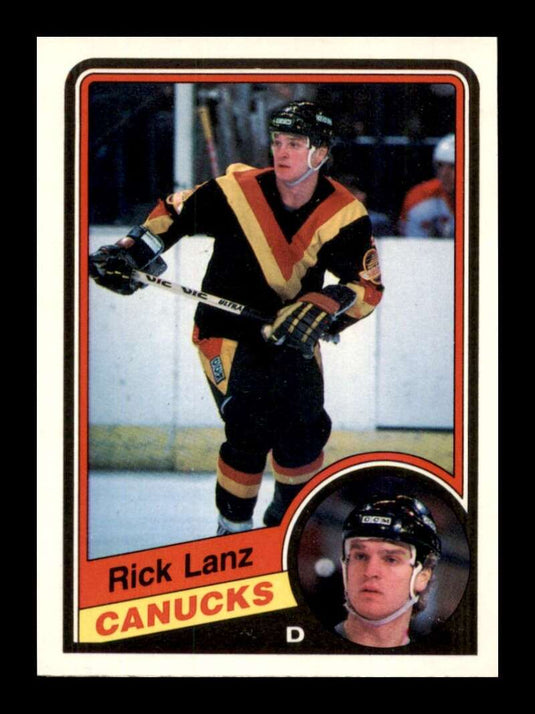 1984-85 O-Pee-Chee Rick Lanz 