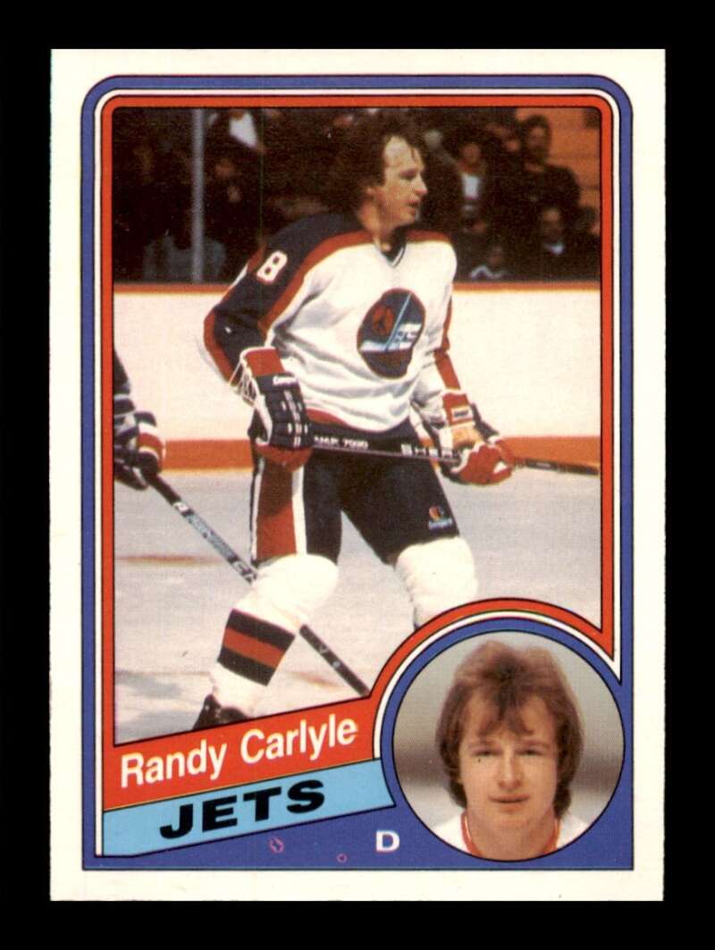 Load image into Gallery viewer, 1984-85 O-Pee-Chee Randy Carlyle #337 Winnipeg Jets NM Near Mint Image 1
