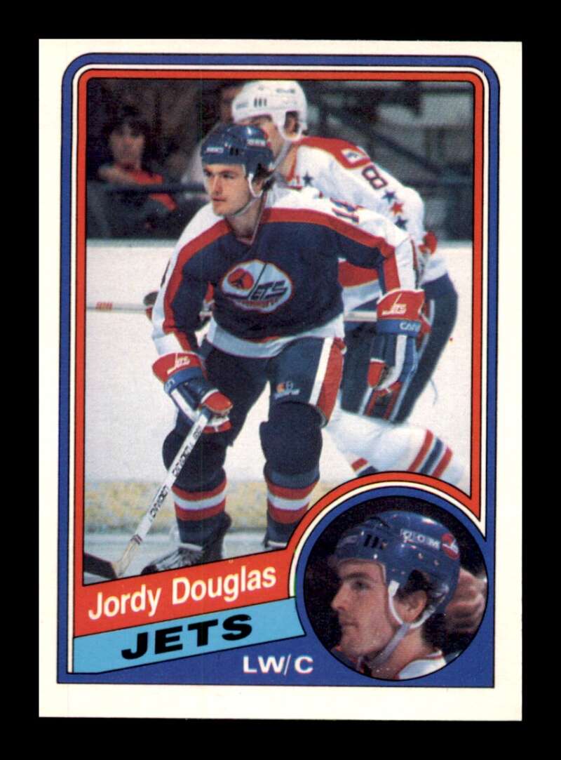 Load image into Gallery viewer, 1984-85 O-Pee-Chee Jordy Douglas #338 Winnipeg Jets NM Near Mint Image 1
