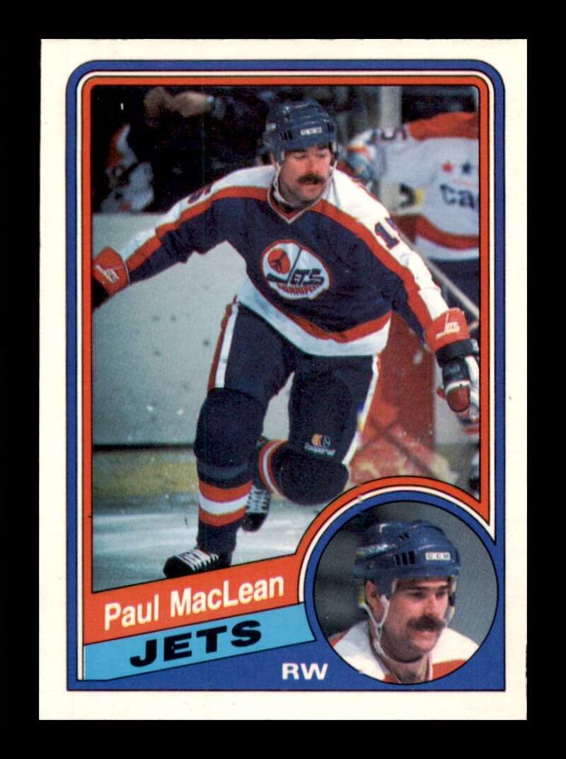 Load image into Gallery viewer, 1984-85 O-Pee-Chee Paul MacLean #342 Winnipeg Jets NM Near Mint Image 1
