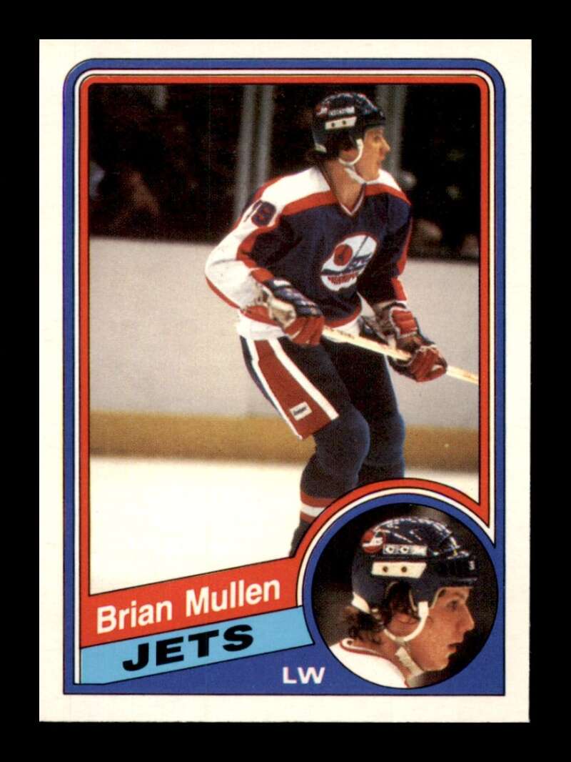 Load image into Gallery viewer, 1984-85 O-Pee-Chee Brian Mullen #344 Winnipeg Jets NM Near Mint Image 1
