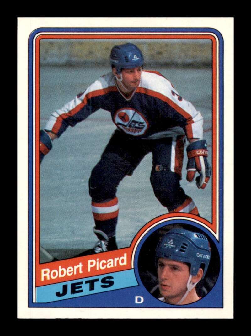 Load image into Gallery viewer, 1984-85 O-Pee-Chee Robert Picard #345 Winnipeg Jets NM Near Mint Image 1

