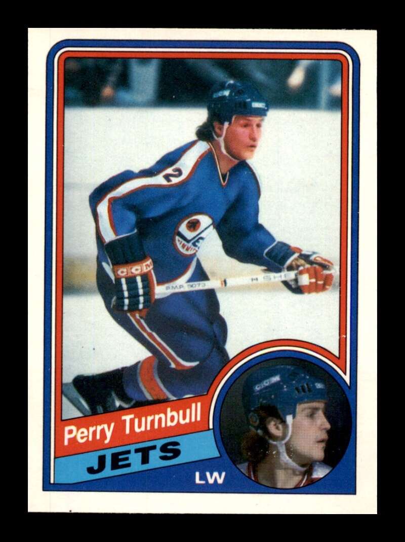 Load image into Gallery viewer, 1984-85 O-Pee-Chee Perry Turnbull #349 Winnipeg Jets NM Near Mint Image 1
