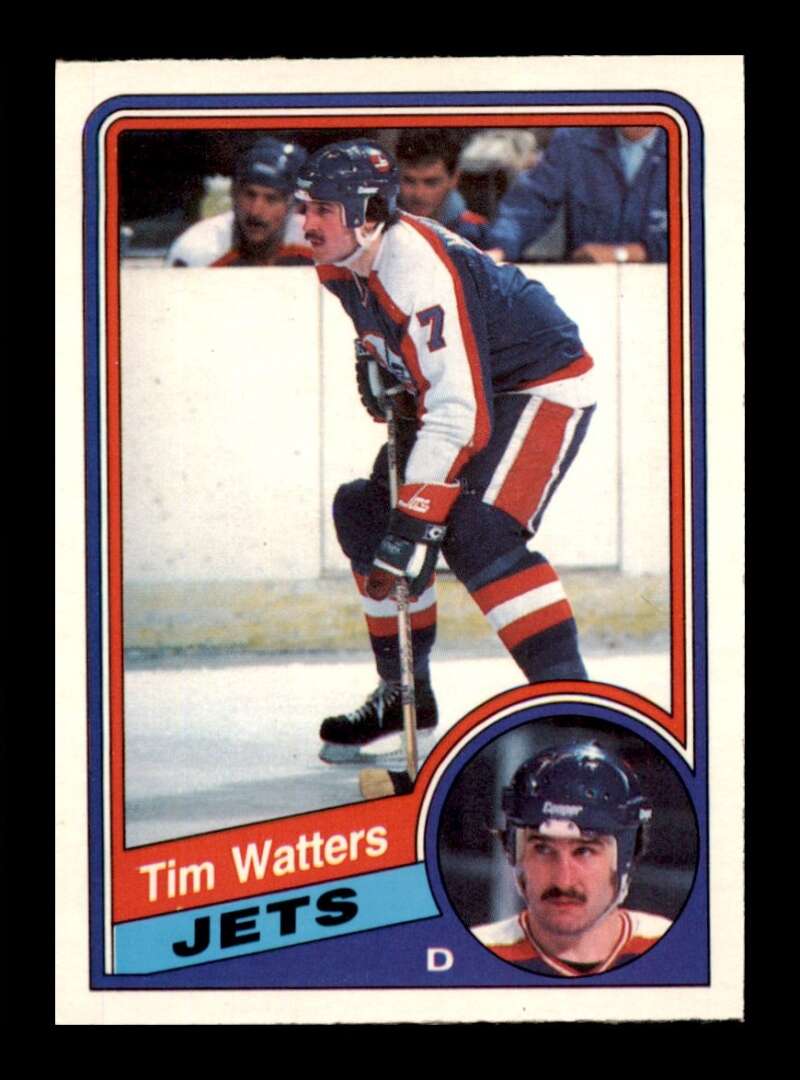 Load image into Gallery viewer, 1984-85 O-Pee-Chee Tim Watters #350 Winnipeg Jets NM Near Mint Image 1
