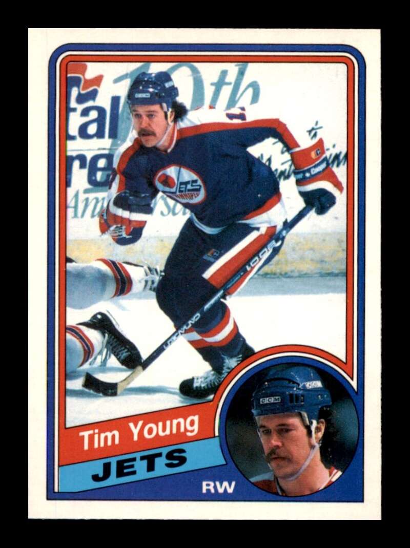 Load image into Gallery viewer, 1984-85 O-Pee-Chee Tim Young #351 Winnipeg Jets NM Near Mint Image 1
