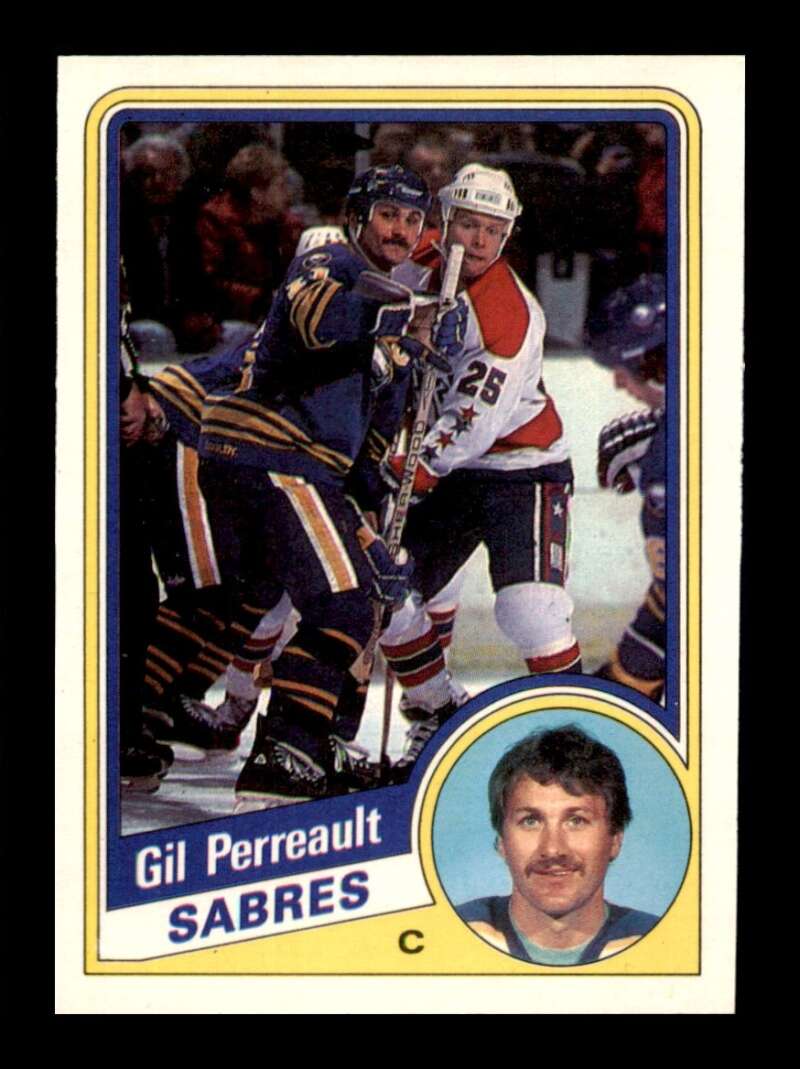 Load image into Gallery viewer, 1984-85 O-Pee-Chee Gilbert Perreault #24 Buffalo Sabres NM Near Mint Image 1
