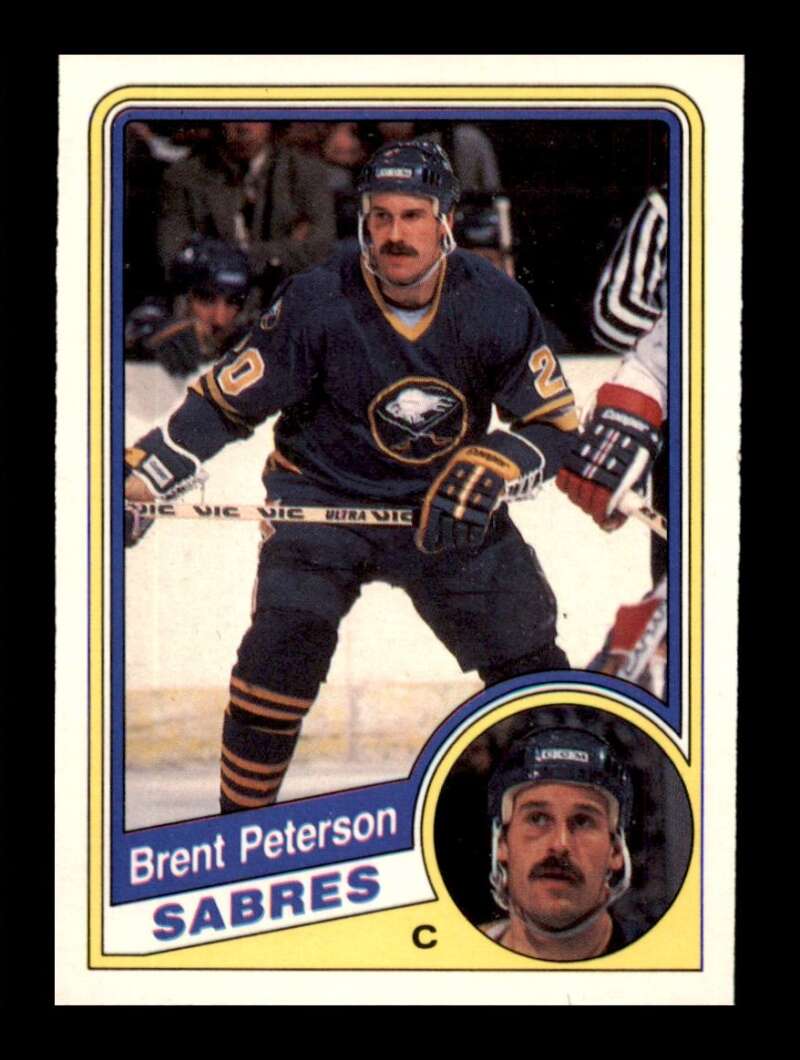 Load image into Gallery viewer, 1984-85 O-Pee-Chee Brent Peterson #25 Buffalo Sabres NM Near Mint Image 1
