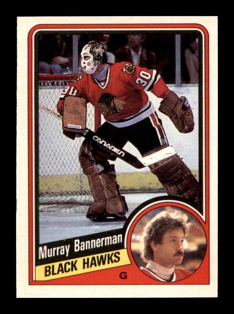 Load image into Gallery viewer, 1984-85 O-Pee-Chee Murray Bannerman #32 Chicago Blackhawks NM Near Mint Image 1
